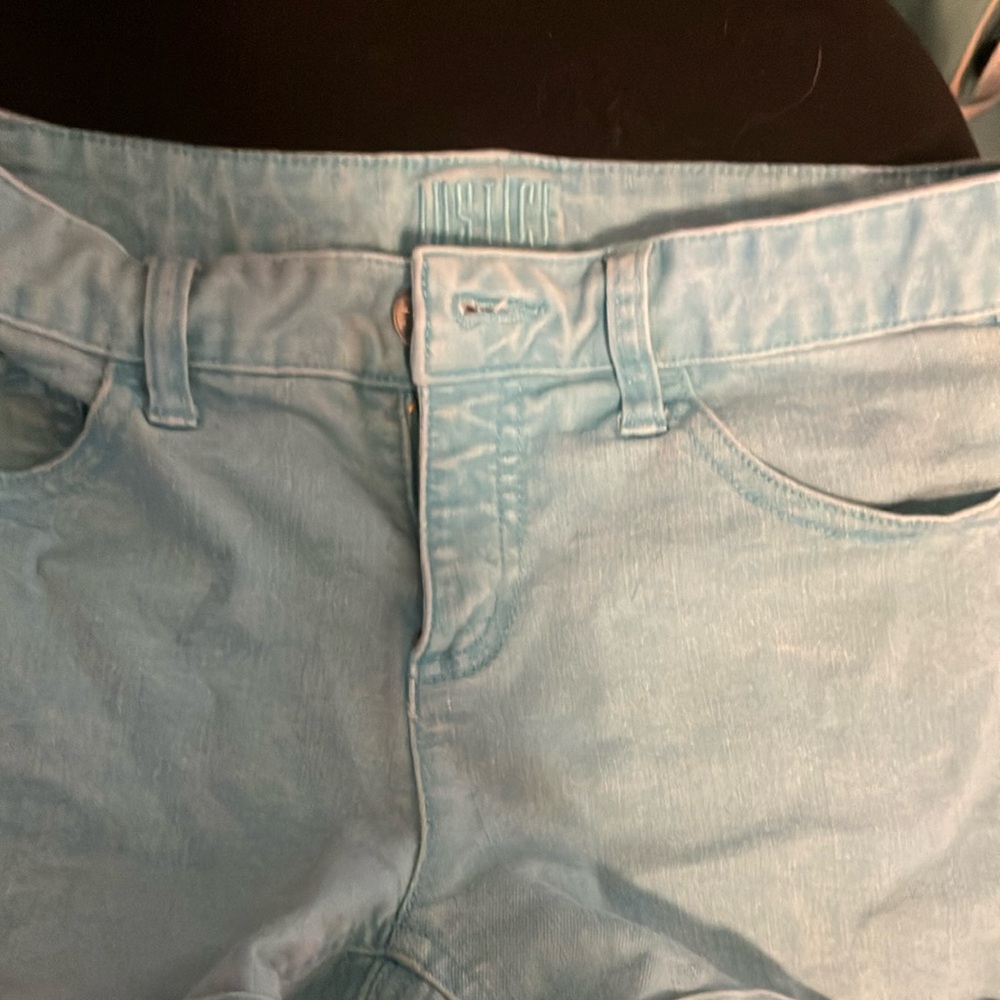 Justice Light Blue Denim Jeans